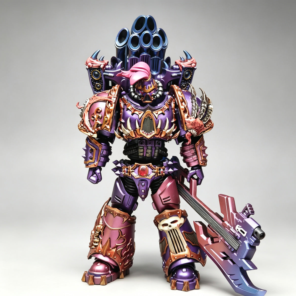 Emperor's Children Noise Marine 1/18 Scale Custom Action Figure