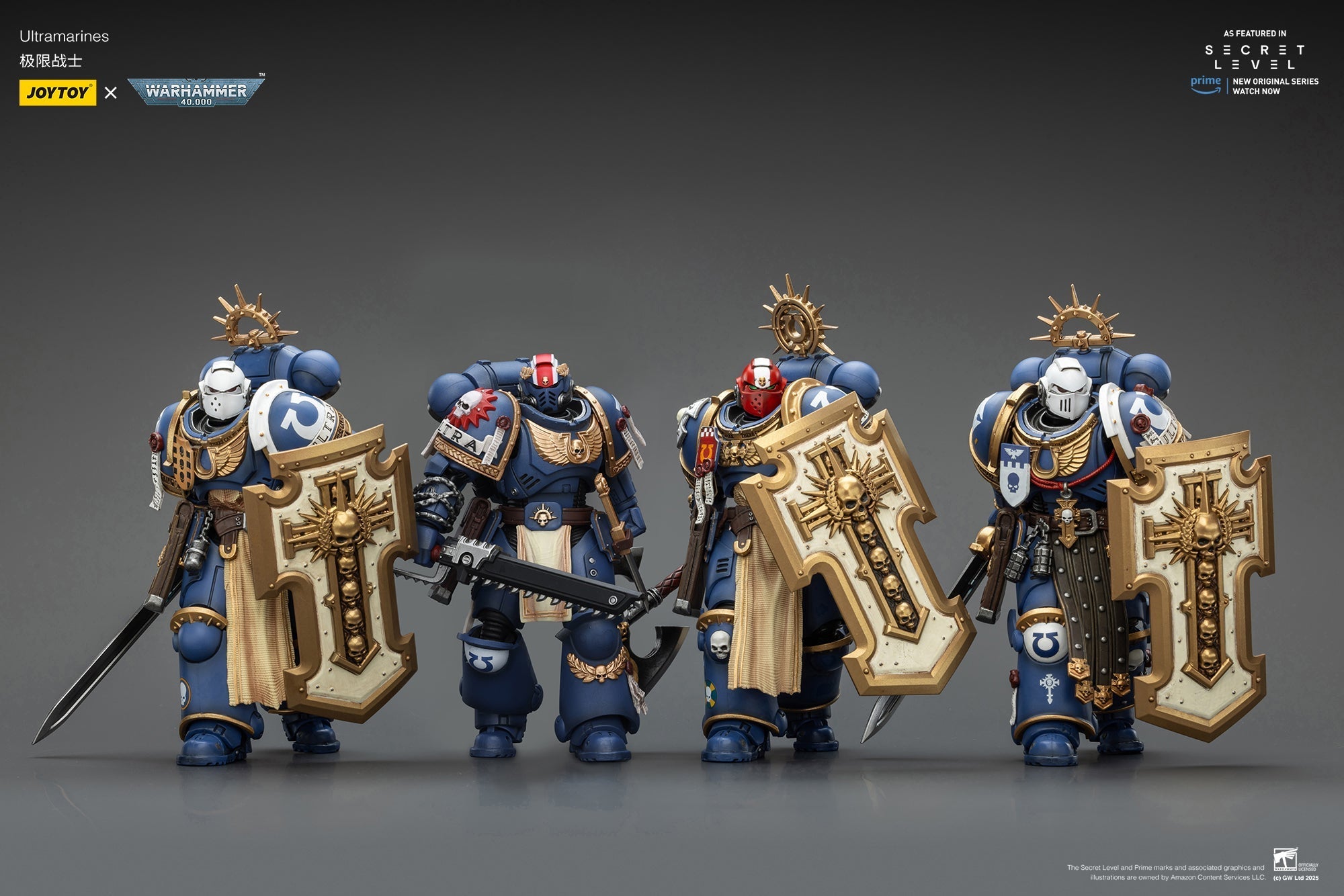 Unveiling the JoyToy WH40K Ultramarines Secret Level Set – A Premium 1/18 Scale Collection