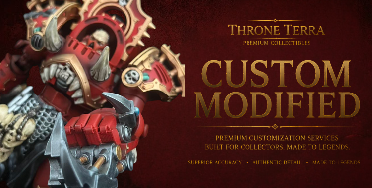Custom World-Eater Style Heavy Chaos Terminator Action Figure