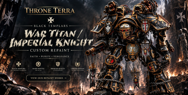 Custom 18-Inch Warlord Titan Action Figure Showcase