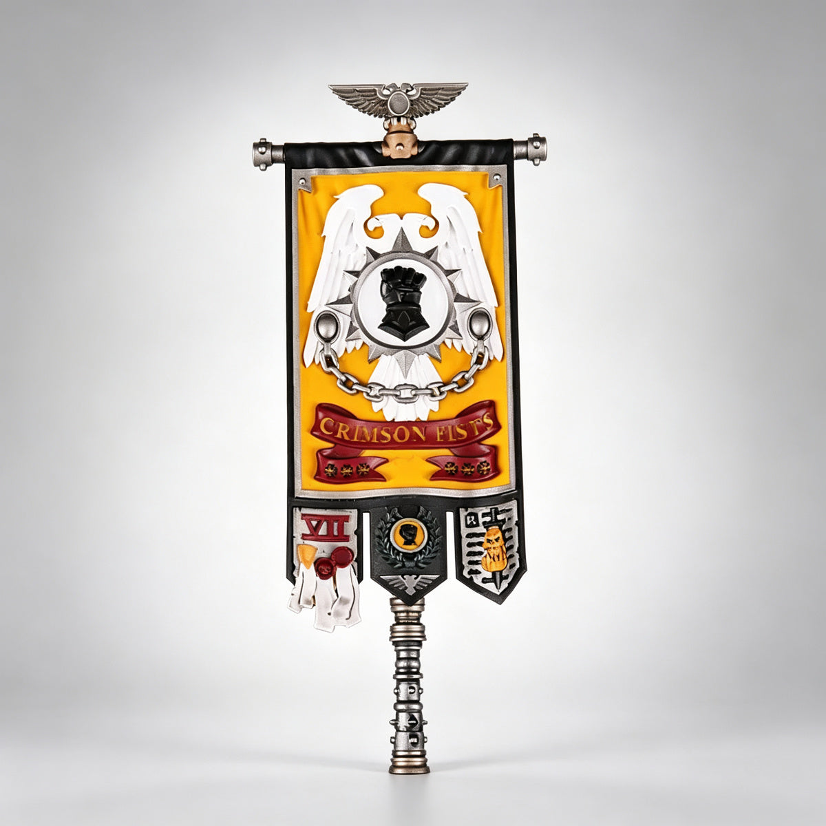 Custom Crimson Fists Banner - Imperial Fists Successor Flag