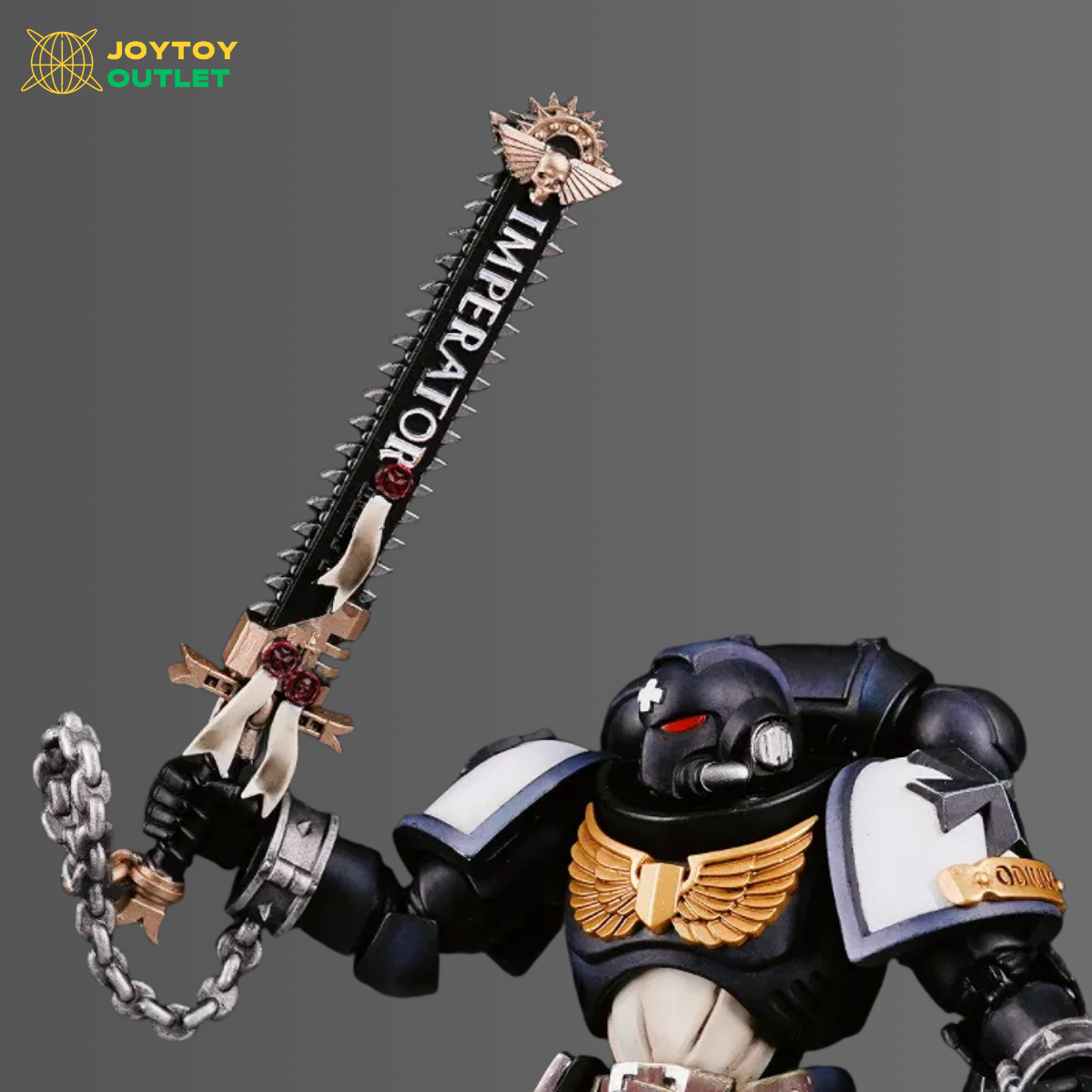 Black Templars Crusade Chainsword – Upgrade Part