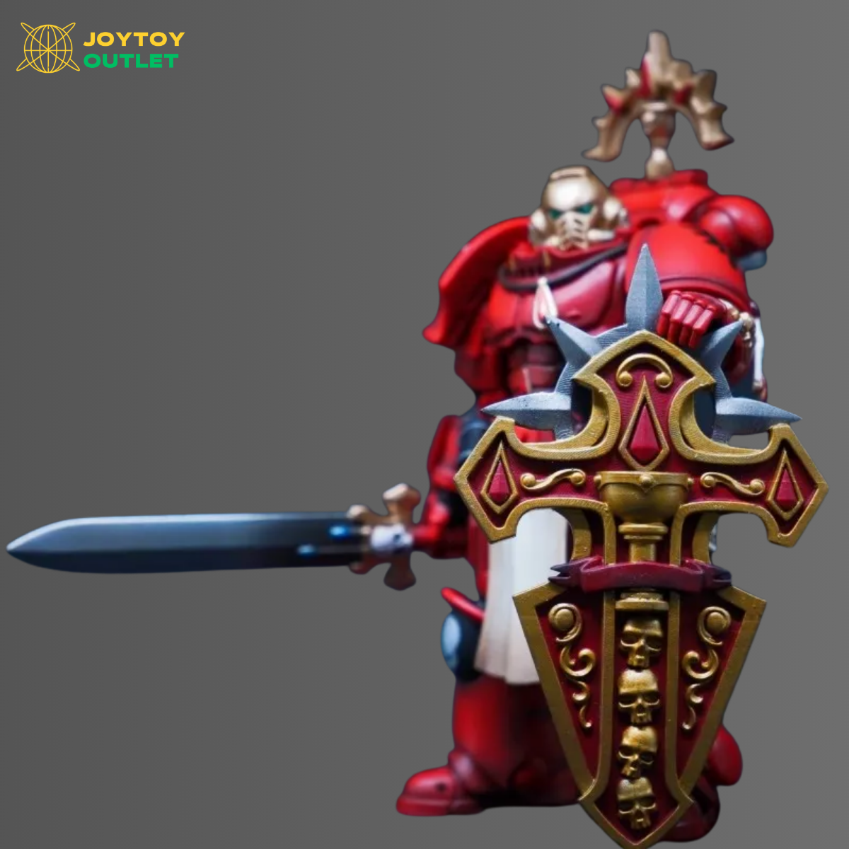 Blood Angels Chalice Cross Shield – Upgrade Part
