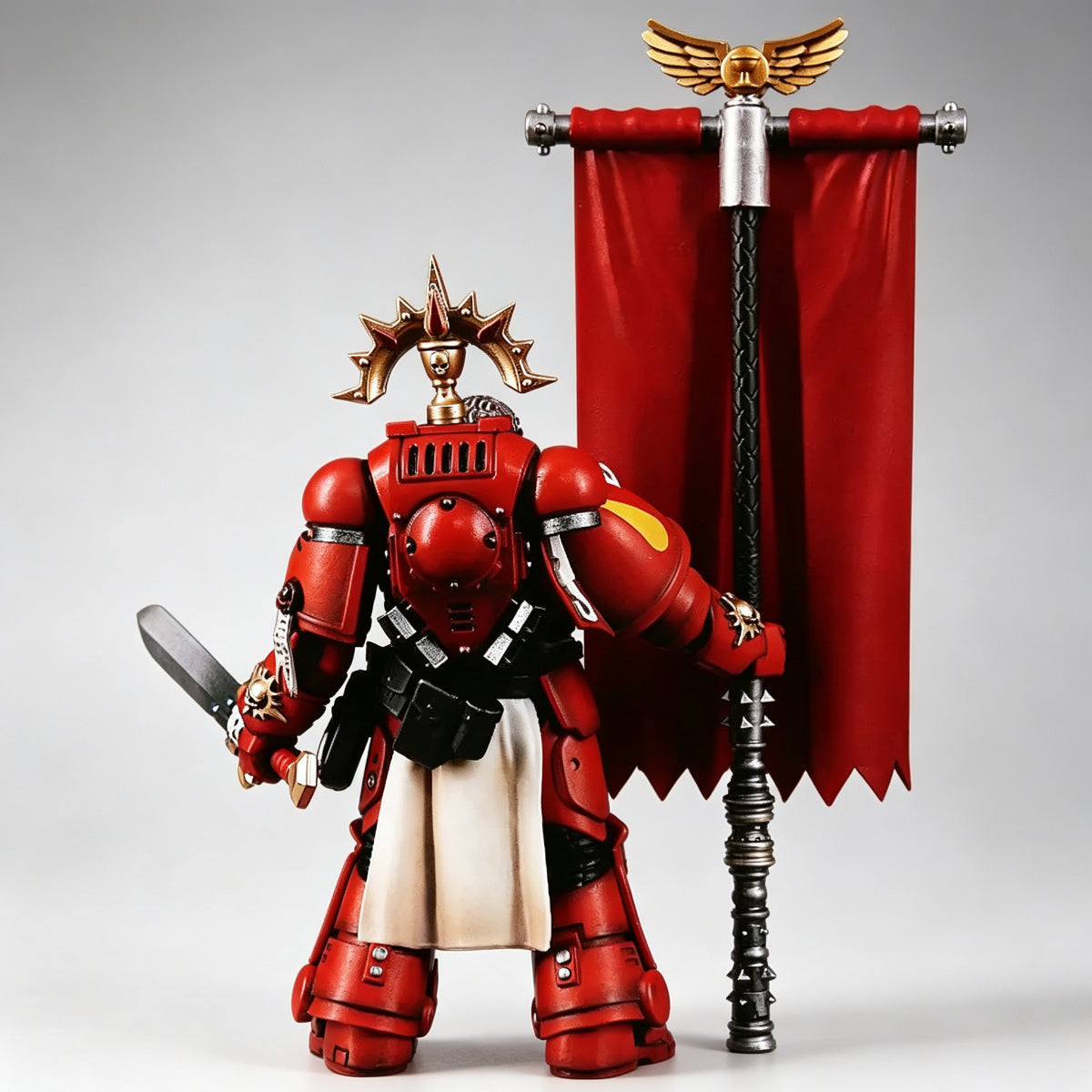 Custom Flesh Tearers Banner - Blood Drop & Crossed Swords