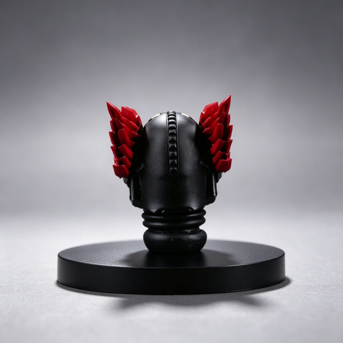 Custom Black Templars Helmet - Gold Lion & Red Wings