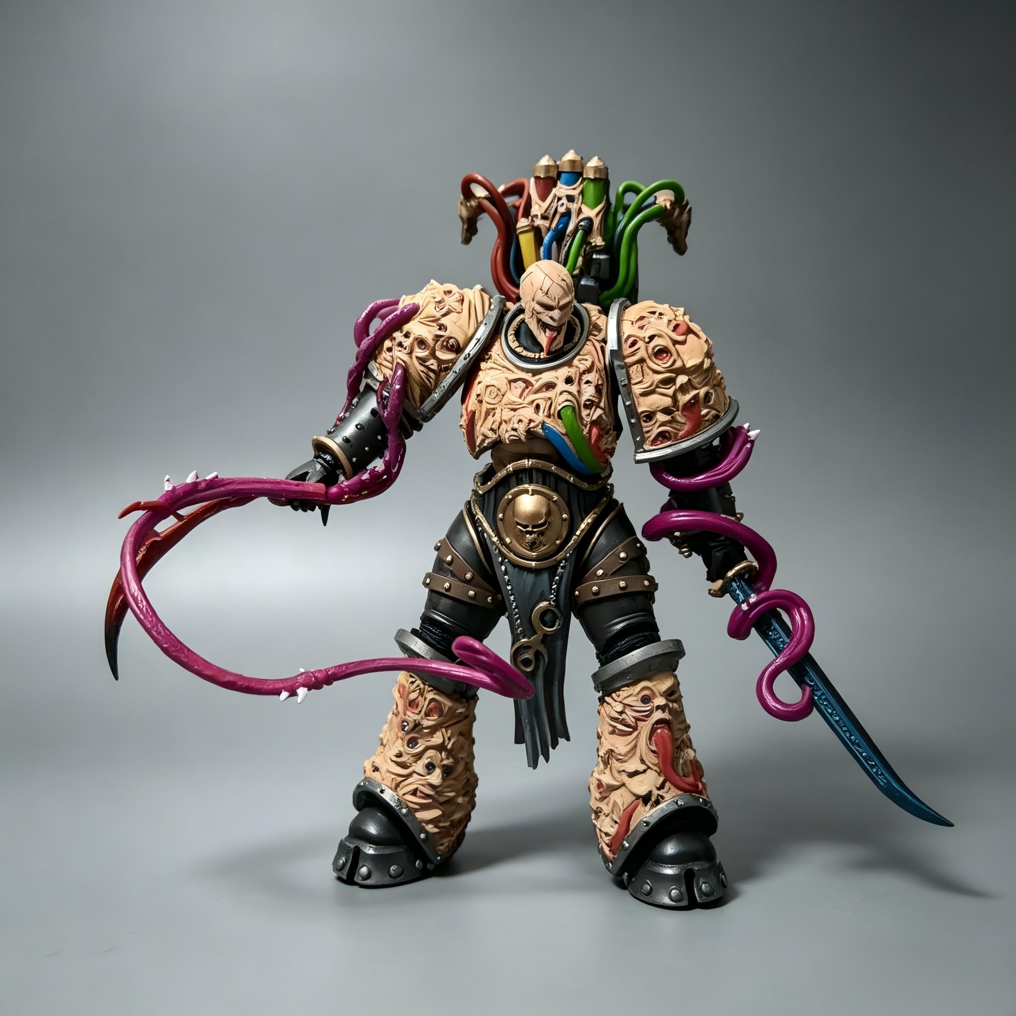 Lucius the Eternal - 1/18 Custom (Armor of Shrieking Souls & Chem-Injector Pack)