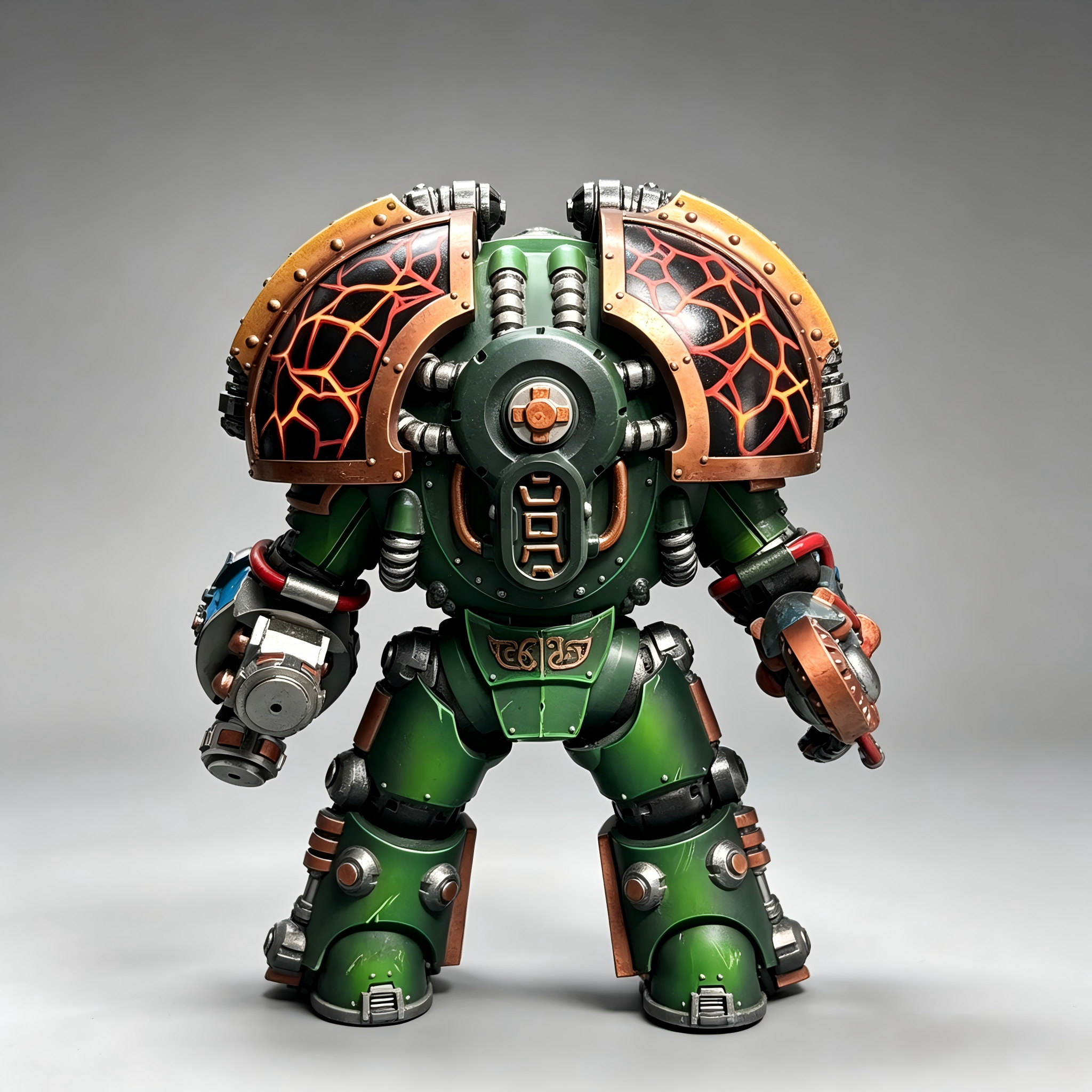 Salamanders mk2 Saturnine Heavy Terminator - 1/18 Custom Repaint