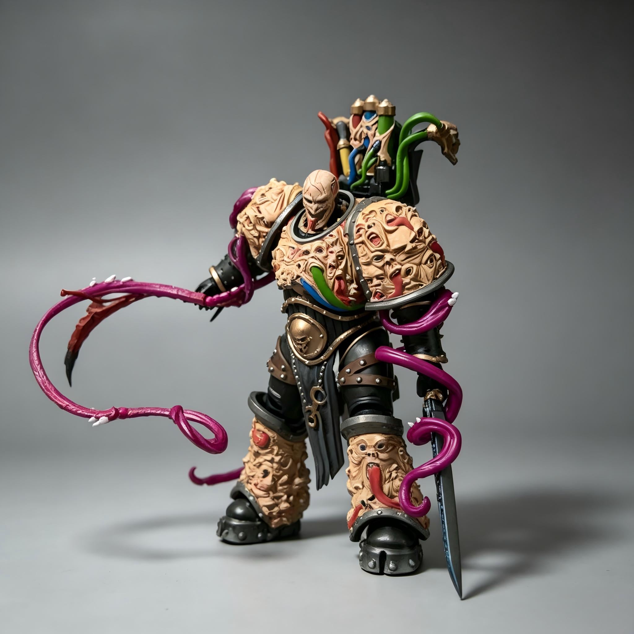 Lucius the Eternal - 1/18 Custom (Armor of Shrieking Souls & Chem-Injector Pack)