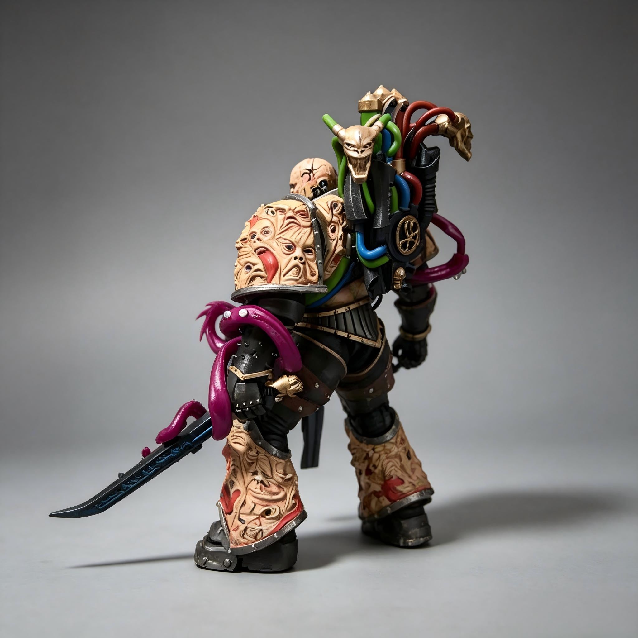 Lucius the Eternal - 1/18 Custom (Armor of Shrieking Souls & Chem-Injector Pack)