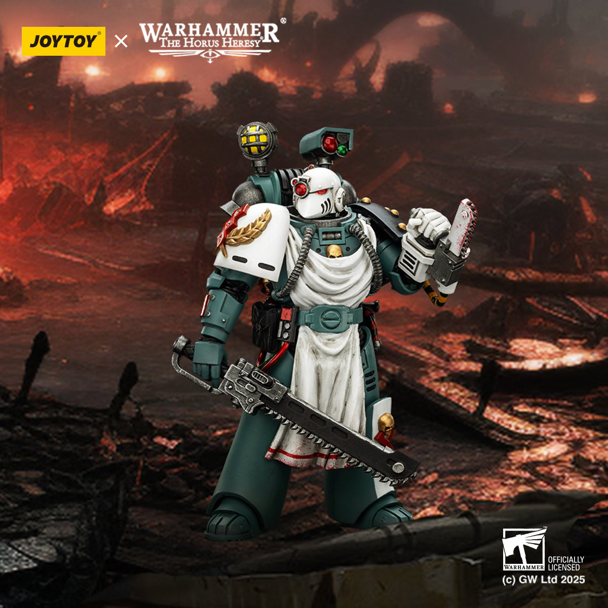 JOYTOY Warhammer The Horus Heresy - Sons of Horus Legion Apothecary