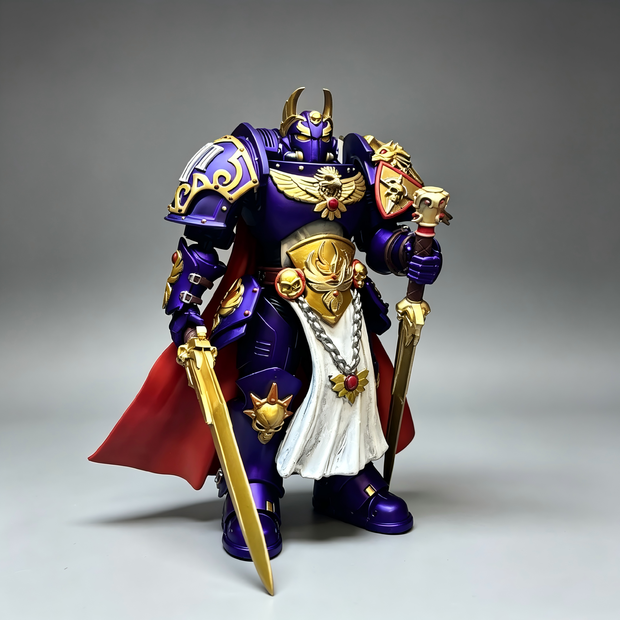 1/18 Emperor's Children Palatine Blade Commander - Custom Hand-Painted Action Figure (1-of-1)