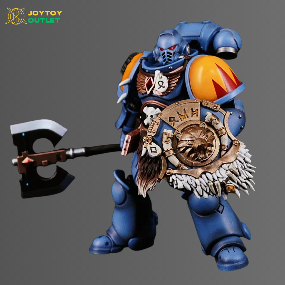 Space Wolves Wolf Crest Shield – Upgrade Part