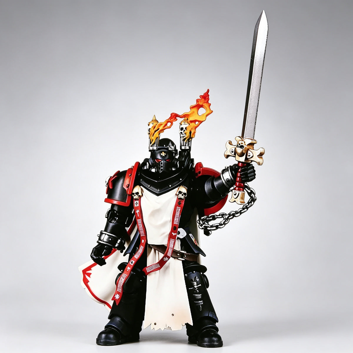 Custom Black Templars Power Pack - Flaming Torch & Relic Tome