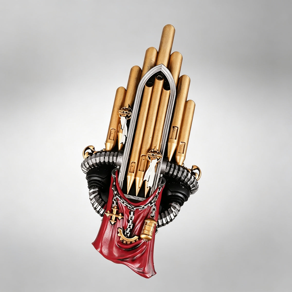 Custom Black Templars Power Pack - Pipe Organ Shrine & Candles