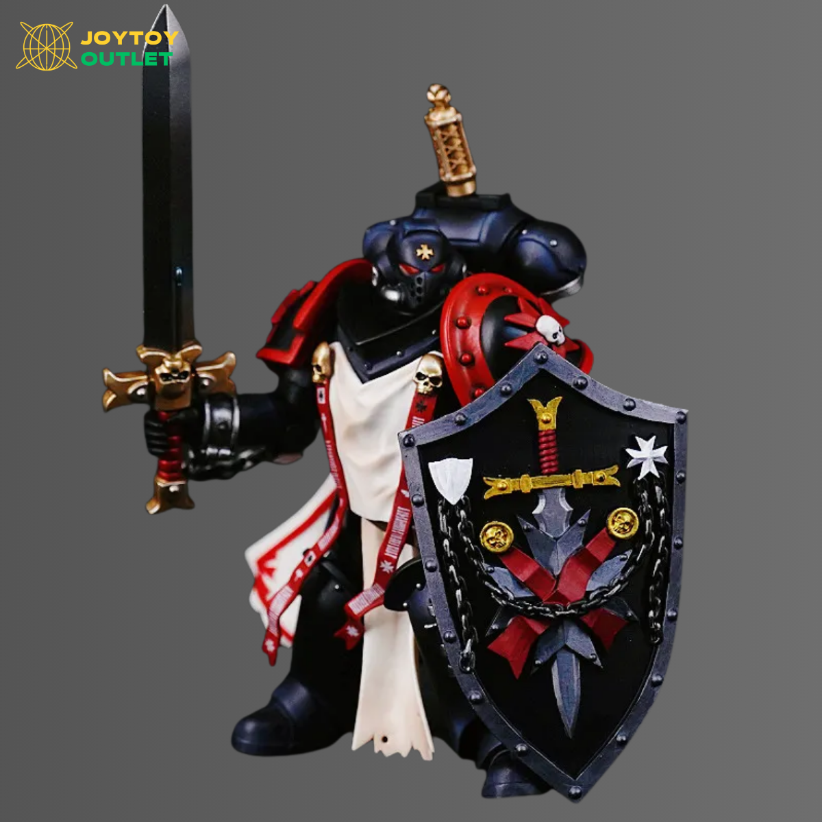 Black Templars Chained Crusader Shield – Upgrade Part