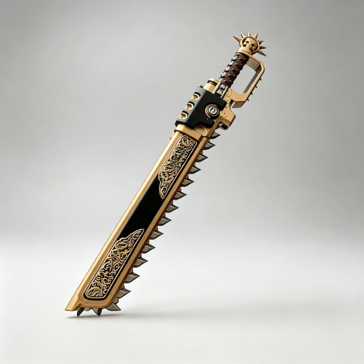 Custom Imperial Relic Master-Crafted Chainsword - 1/18 Action Figure Weapon Upgrade