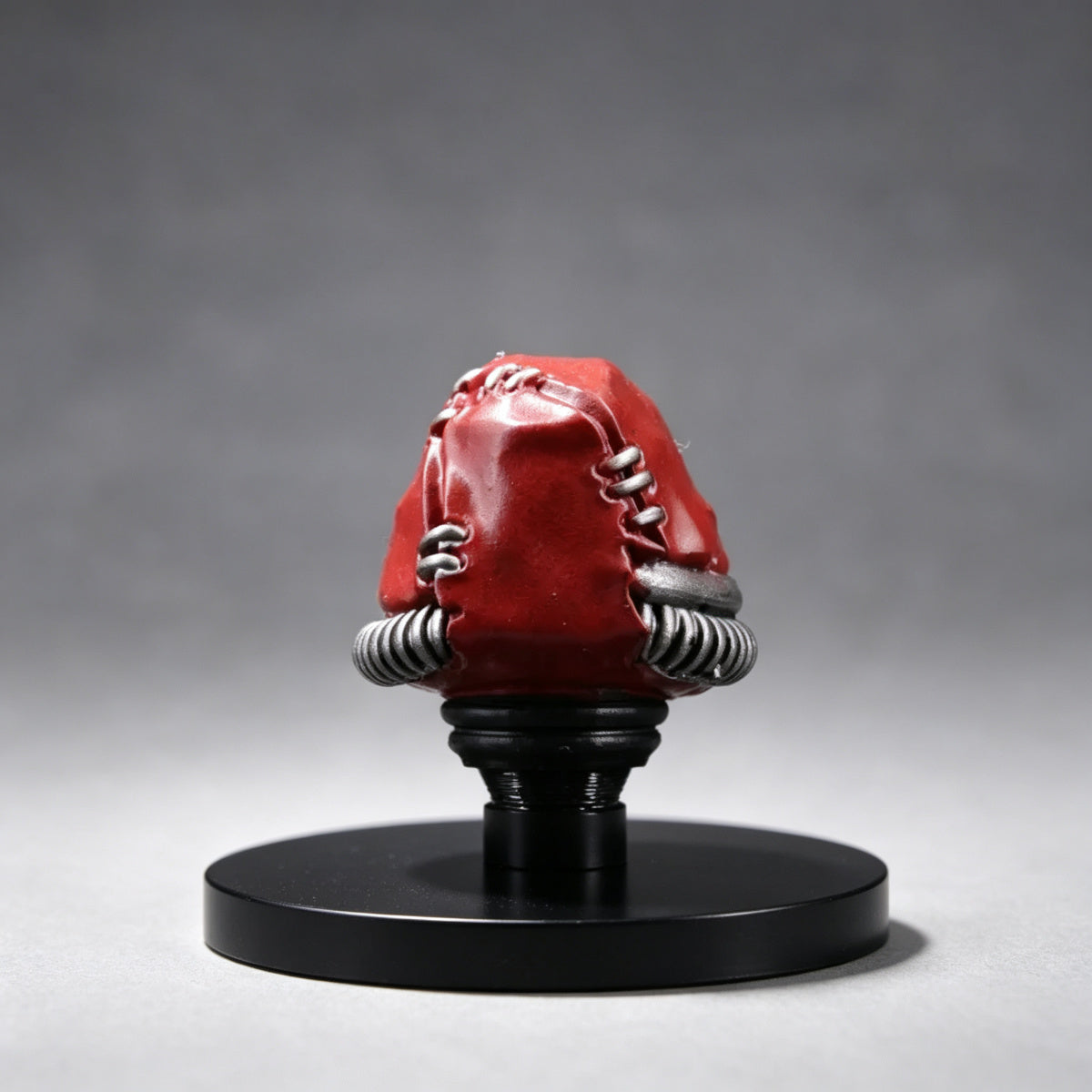 Custom Cypher Helmet - Red Hooded Face Grille