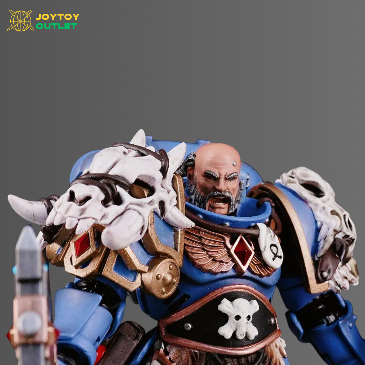 Space Wolves Beast Skull Shoulder Pads – Upgrade Part