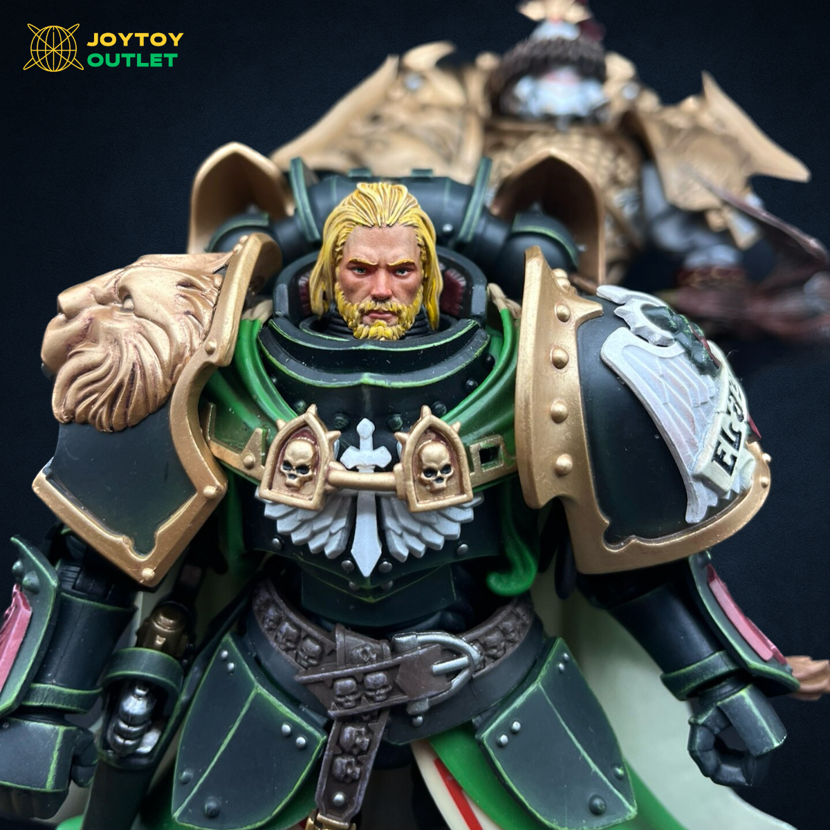 Dark Angels Lion El’Jonson Helmet & Young Head Sculpt Set – Upgrade Part