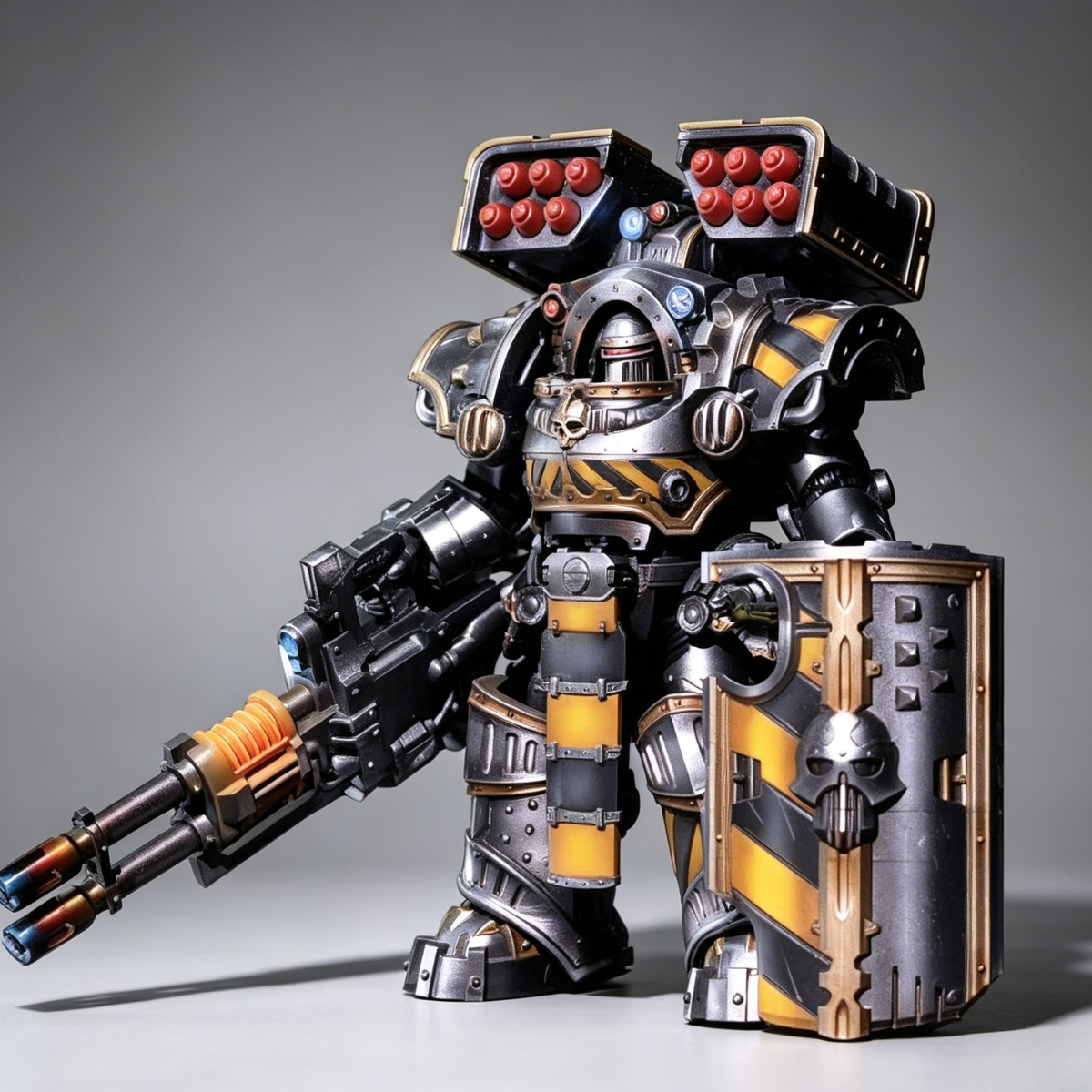 Iron Warriors Bastion Warden – Custom Painted