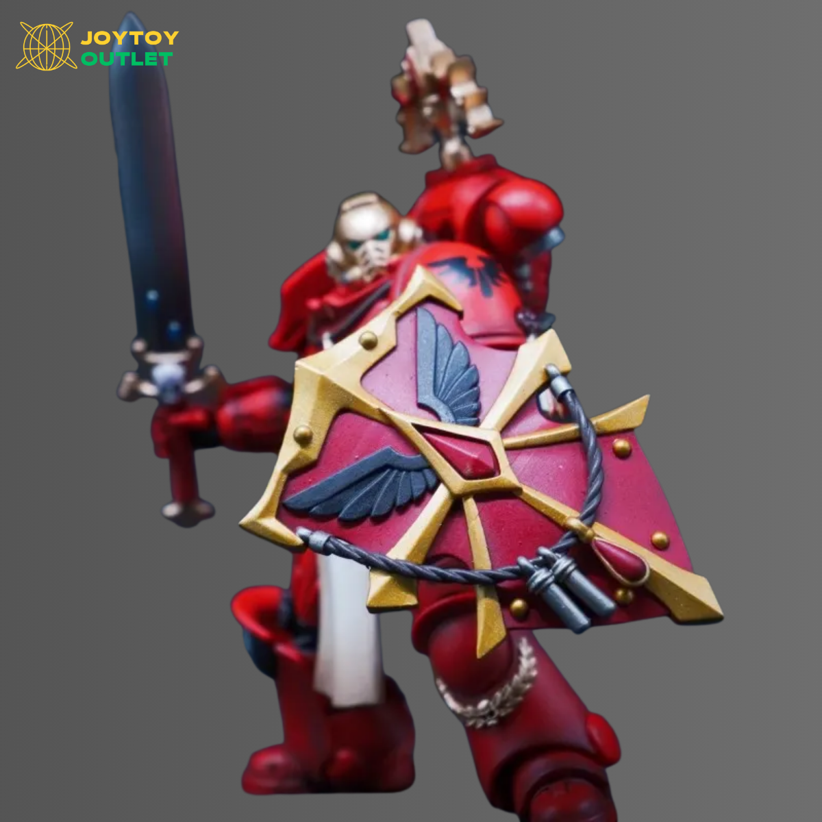 Blood Angels Winged Cross Shield – Upgrade Part