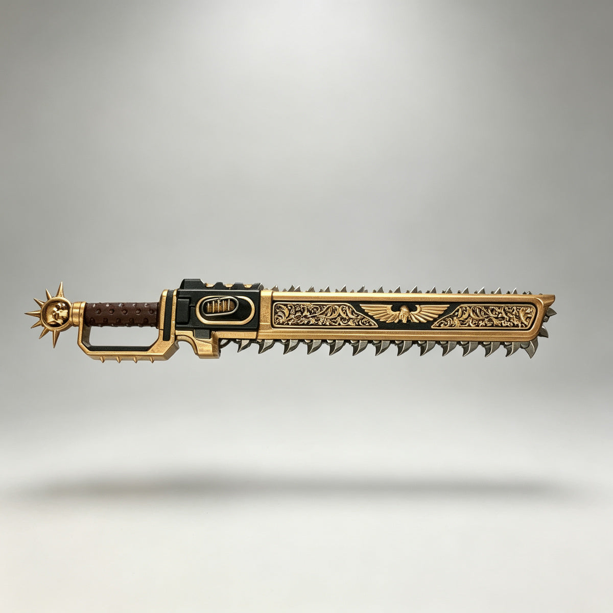 Custom Imperial Relic Master-Crafted Chainsword - 1/18 Action Figure Weapon Upgrade