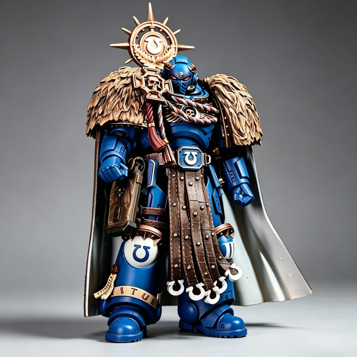 Ultramarines Captain Titus - Custom Painted Figure