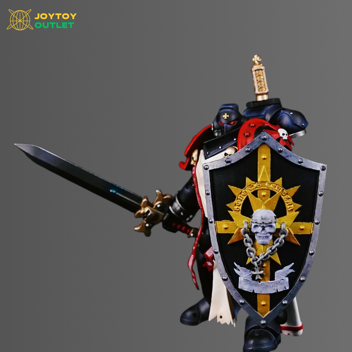Black Templars Chained Skull Shield – Upgrade Part
