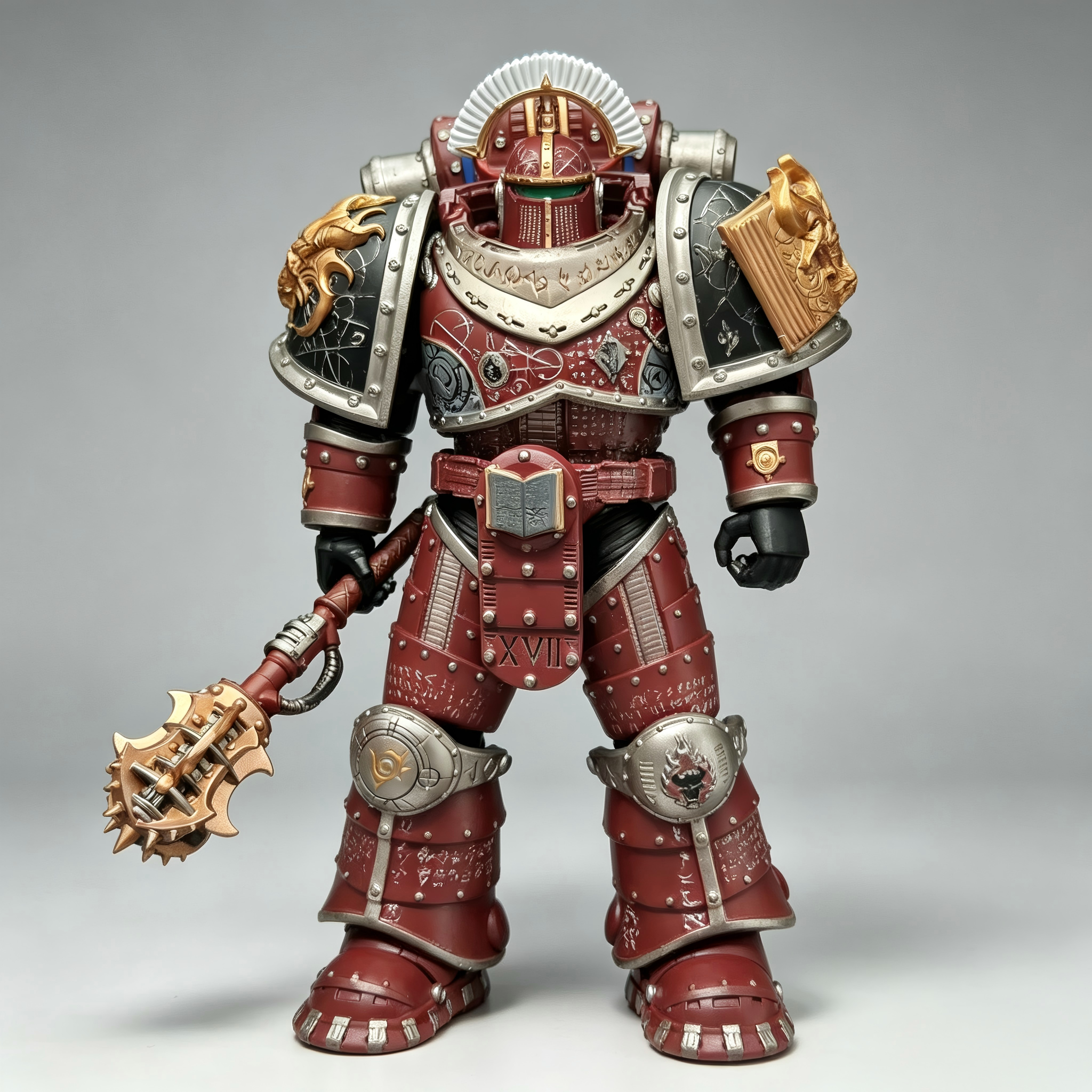 XVII Legion Word Bearers Dark Apostle (1/18) - Custom Figure