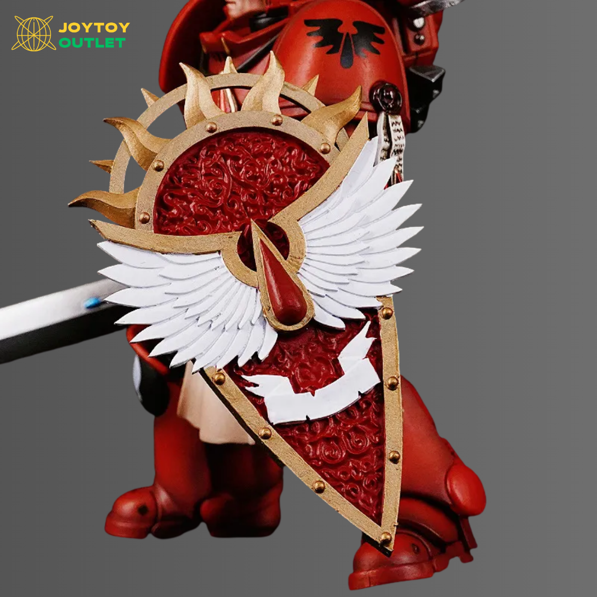 Blood Angels Winged Blood Drop Shield – Upgrade Part