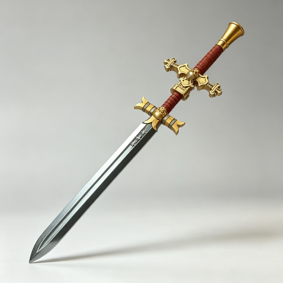 Custom Black Templars Relic Greatsword - 1/18 Action Figure Weapon Upgrade