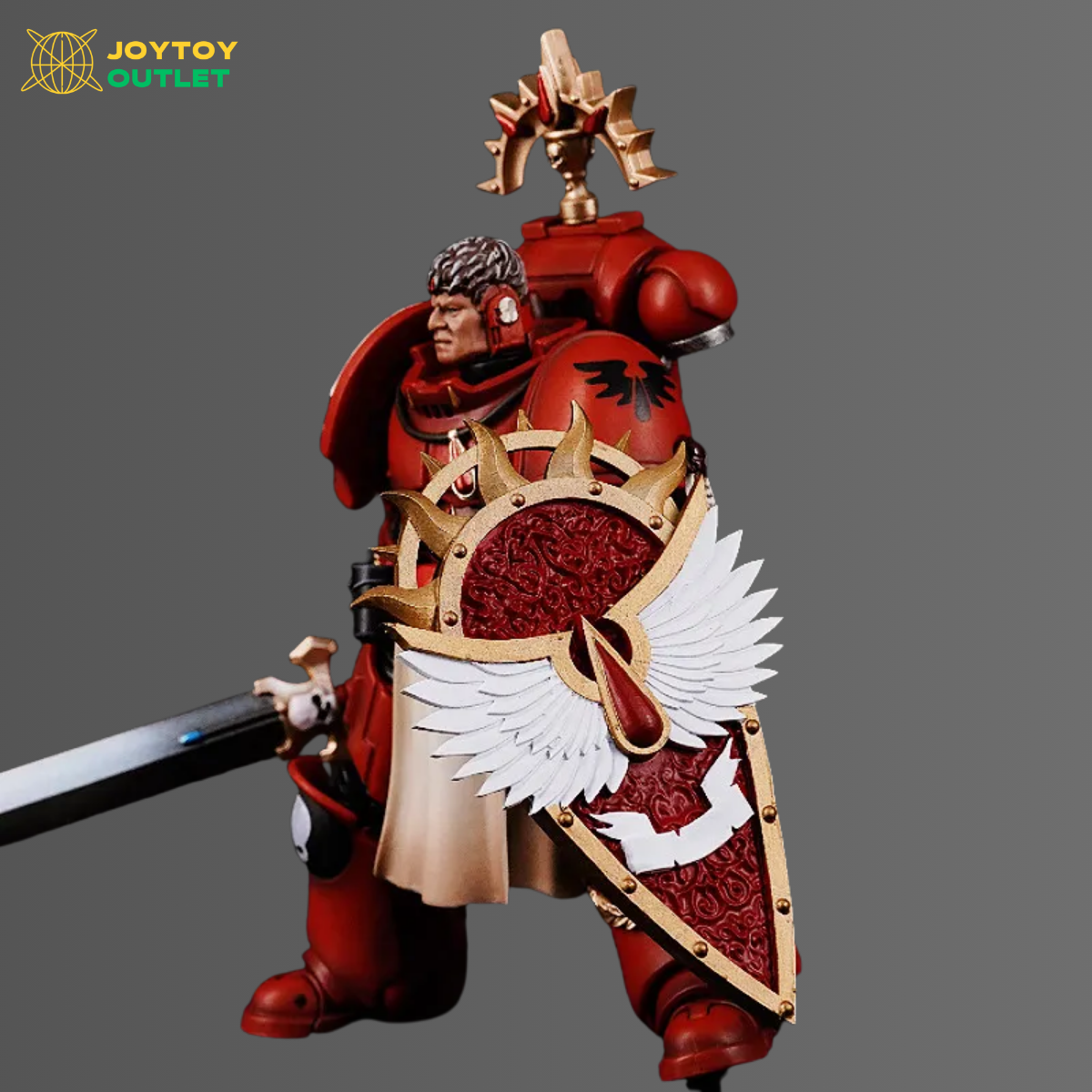 Blood Angels Winged Blood Drop Shield – Upgrade Part