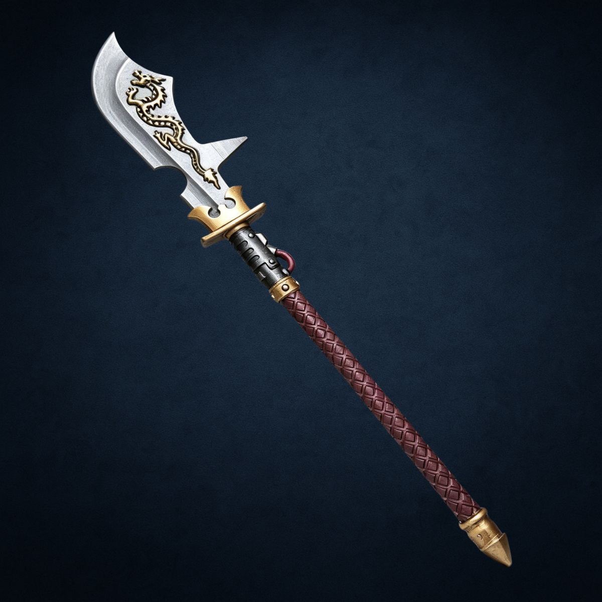 White Scars Polearm Glaive - Upgrade Part