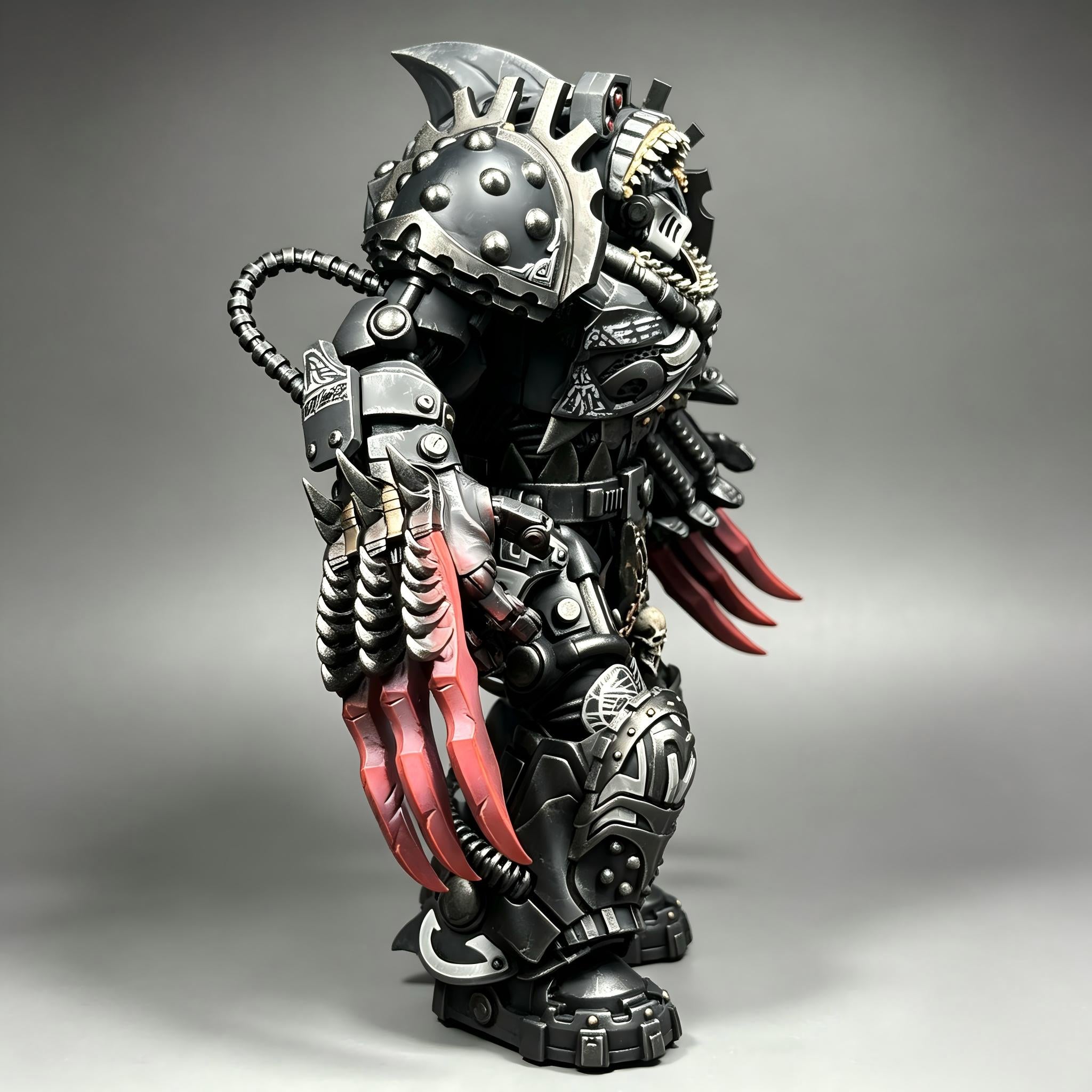 Carcharodons Tyberos the Red Wake 1/18 Scale Fully Articulated Custom Action Figure