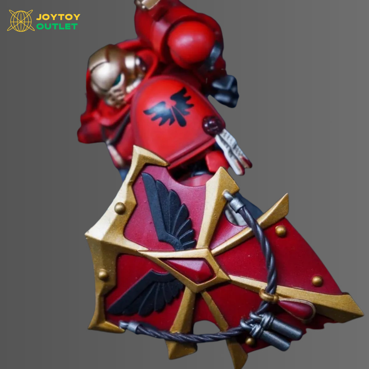 Blood Angels Winged Cross Shield – Upgrade Part