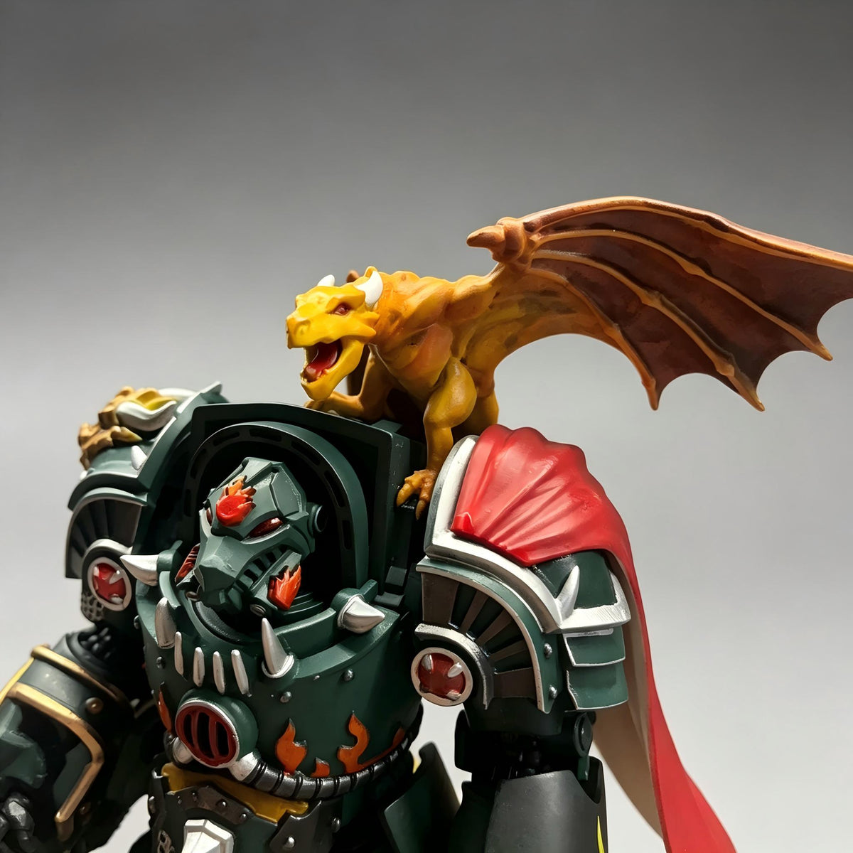 Salamanders Praetor in Terminator Armour 1/18 Scale Custom Action Figure