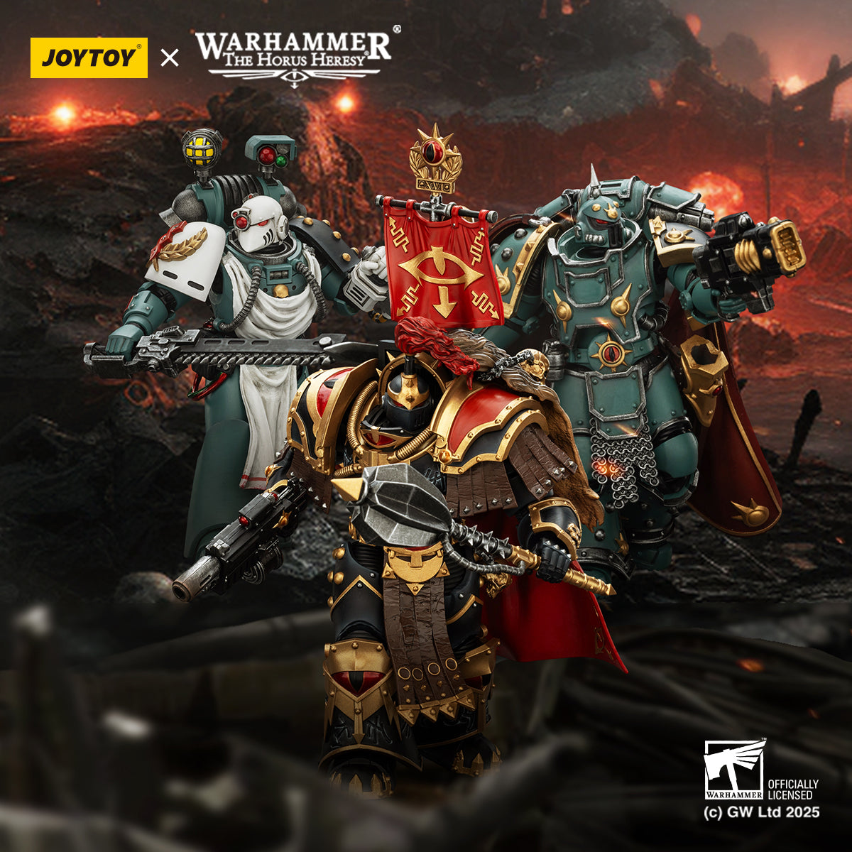 JOYTOY Warhammer The Horus Heresy - Sons Of Horus Set