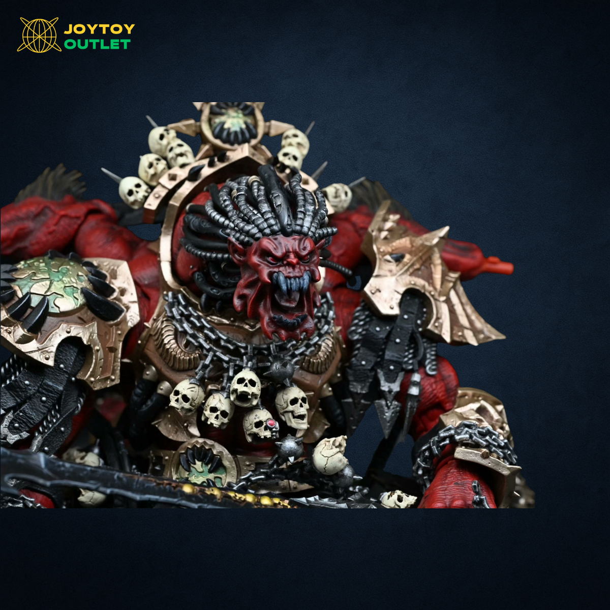 World Eaters Angron Primarch Head Sculpt Set – Upgrade Part