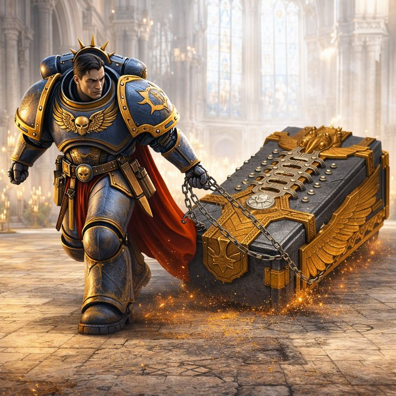 Psyker Containment Sarcophagus – Upgrade Part