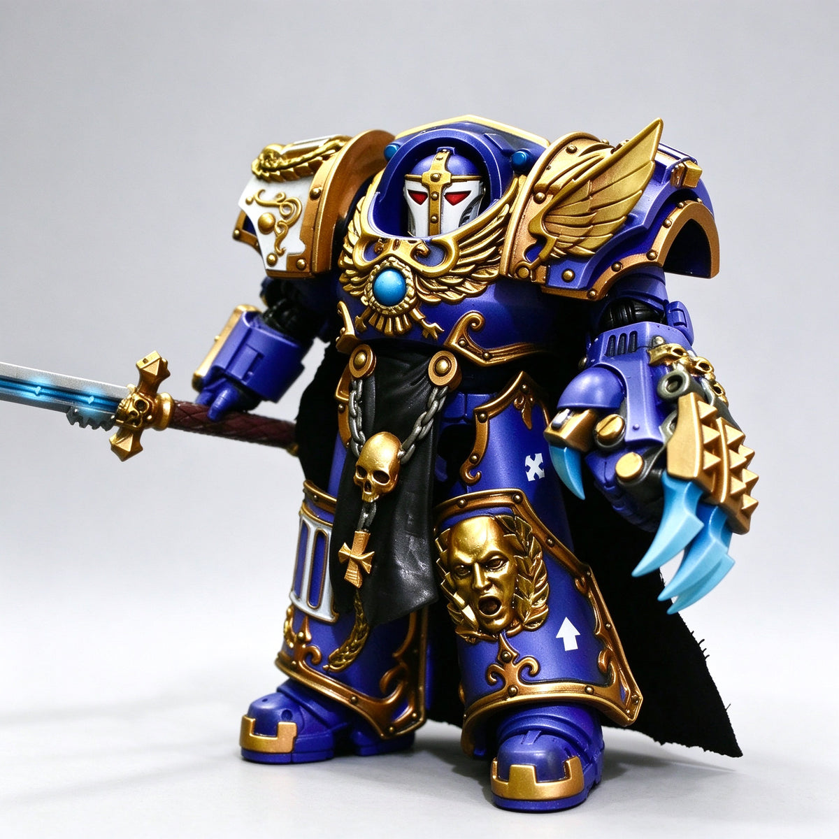 Custom 1/18 Emperor's Children Phoenix Guard Champion Tartaros Terminator (Sword & Lightning Claw)