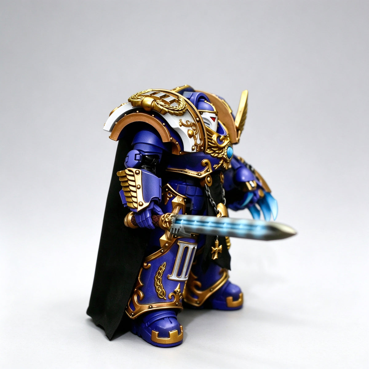 Custom 1/18 Emperor's Children Phoenix Guard Champion Tartaros Terminator (Sword & Lightning Claw)