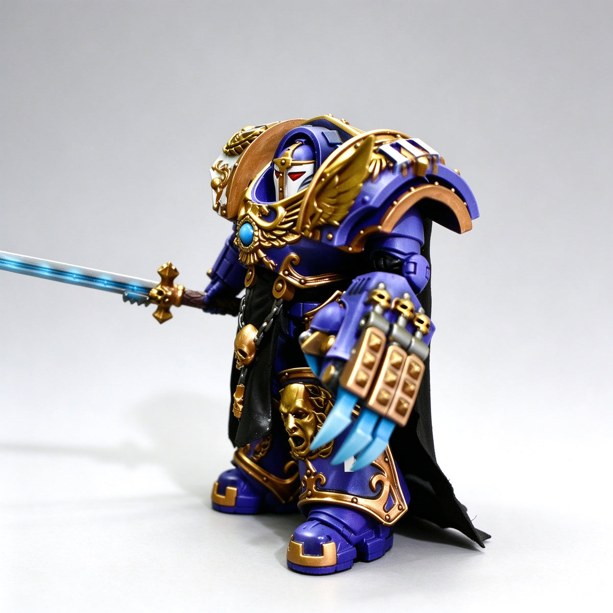 Custom 1/18 Emperor's Children Phoenix Guard Champion Tartaros Terminator (Sword & Lightning Claw)