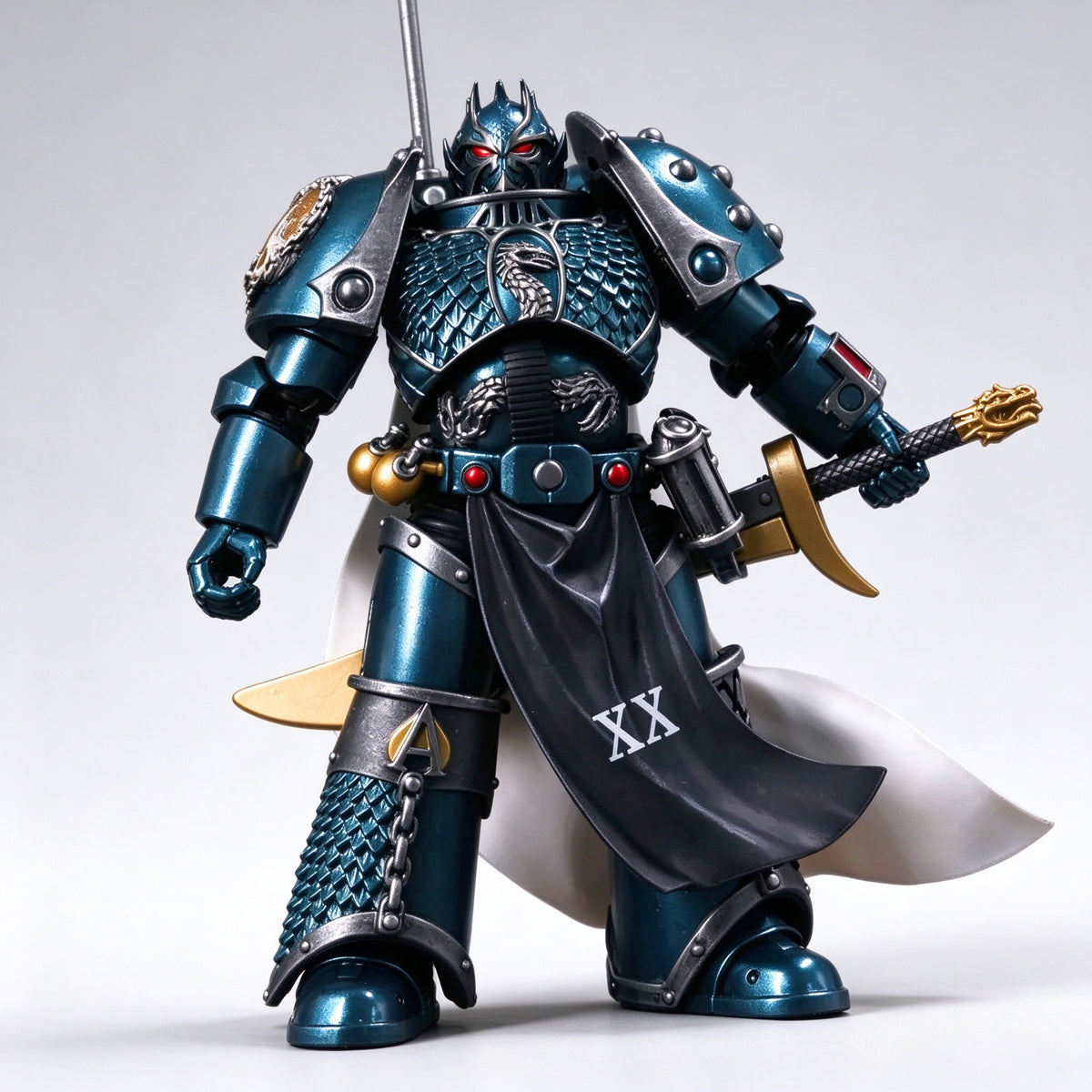 Custom Alpha Legion Hydra Helmet Sculpt - Custom Action Figure Head Upgrade