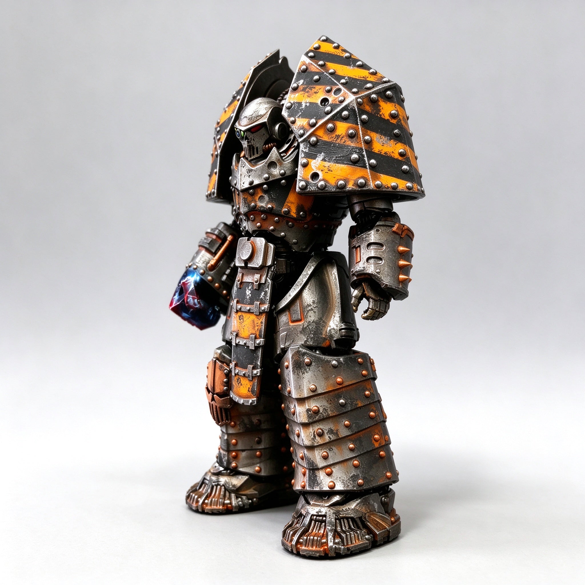 Custom 1/18 Iron Warriors Saturnine Terminator Action Figure
