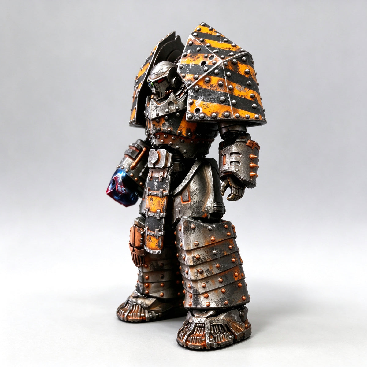 Custom 1/18 Iron Warriors IV Legion Saturnine Terminator (Power Fist)