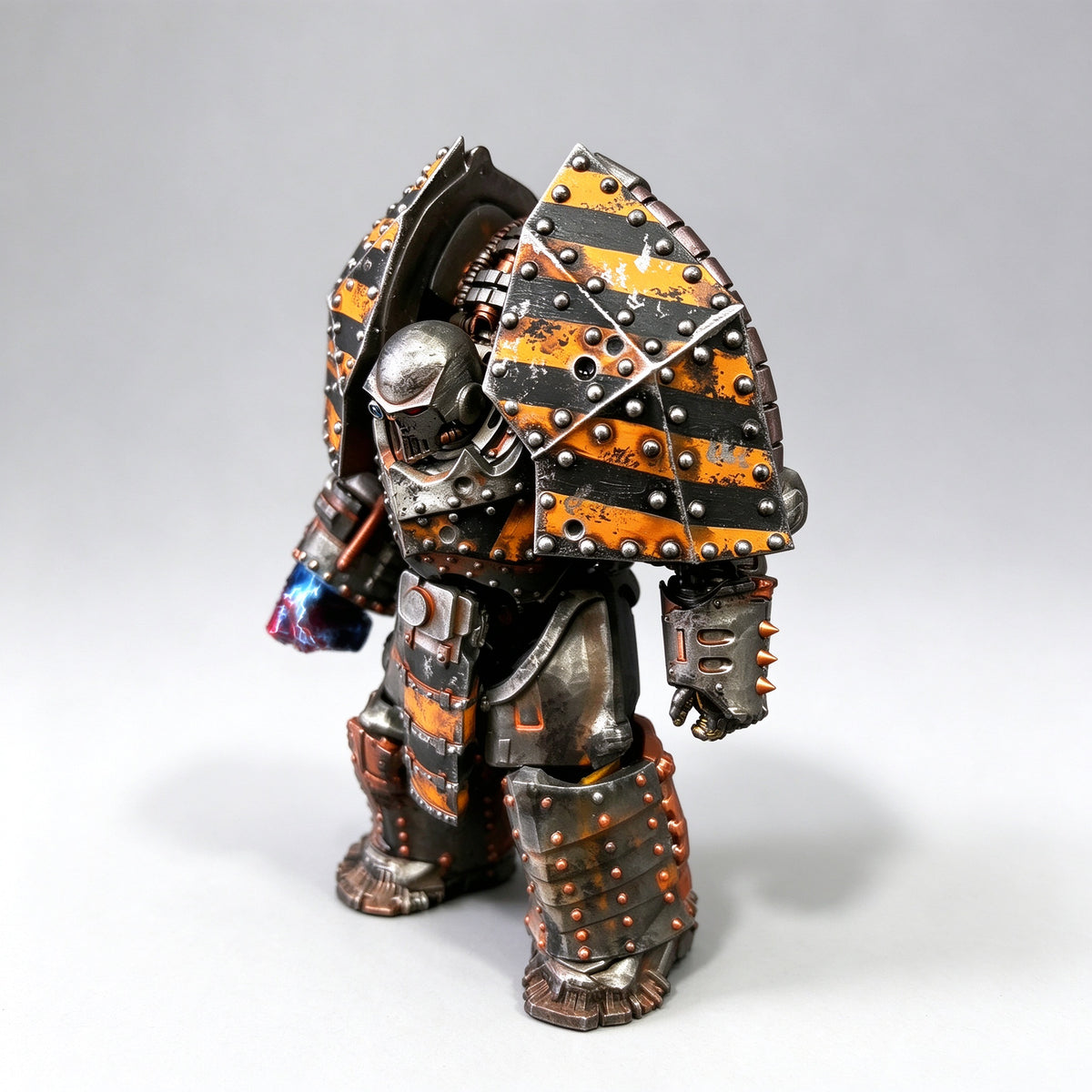 Custom 1/18 Iron Warriors IV Legion Saturnine Terminator (Power Fist)