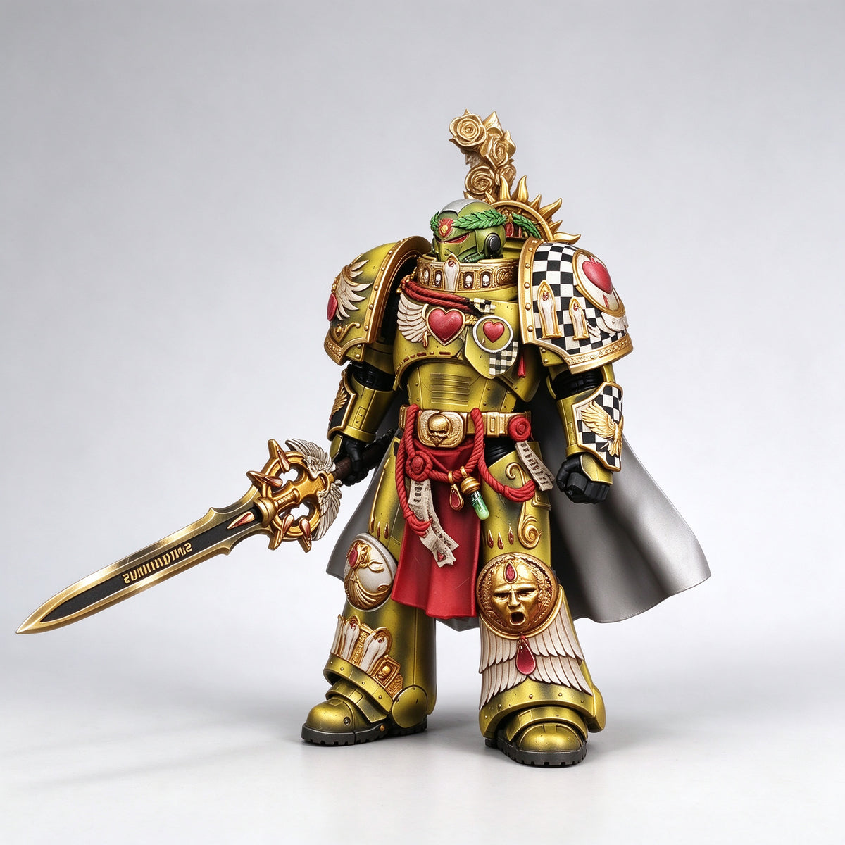 Custom 1/18 Lamenters Chapter Master (Auric Relic Armor Edition)