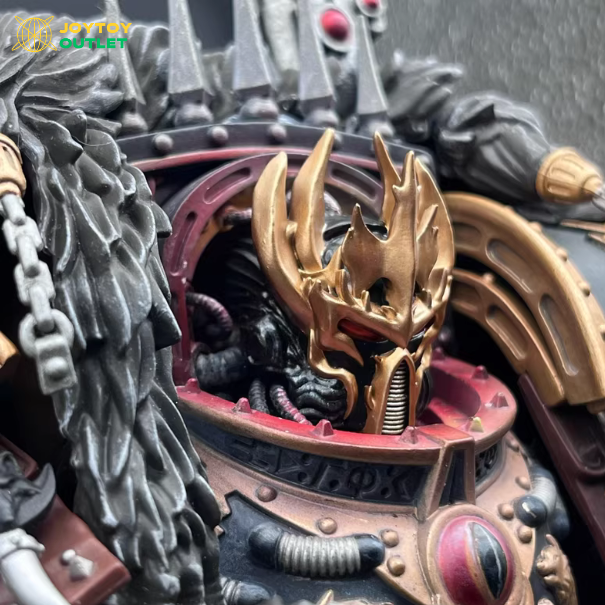 Warmaster Horus Helmet Head Sculpt Set – Upgrade Part