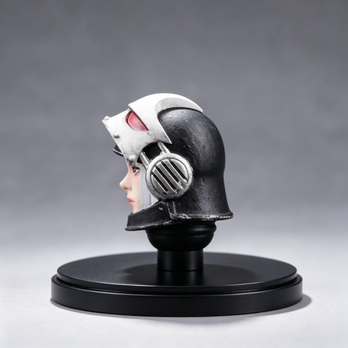 Custom Adepta Sororitas Head Sculpt - Open Helmet Visor