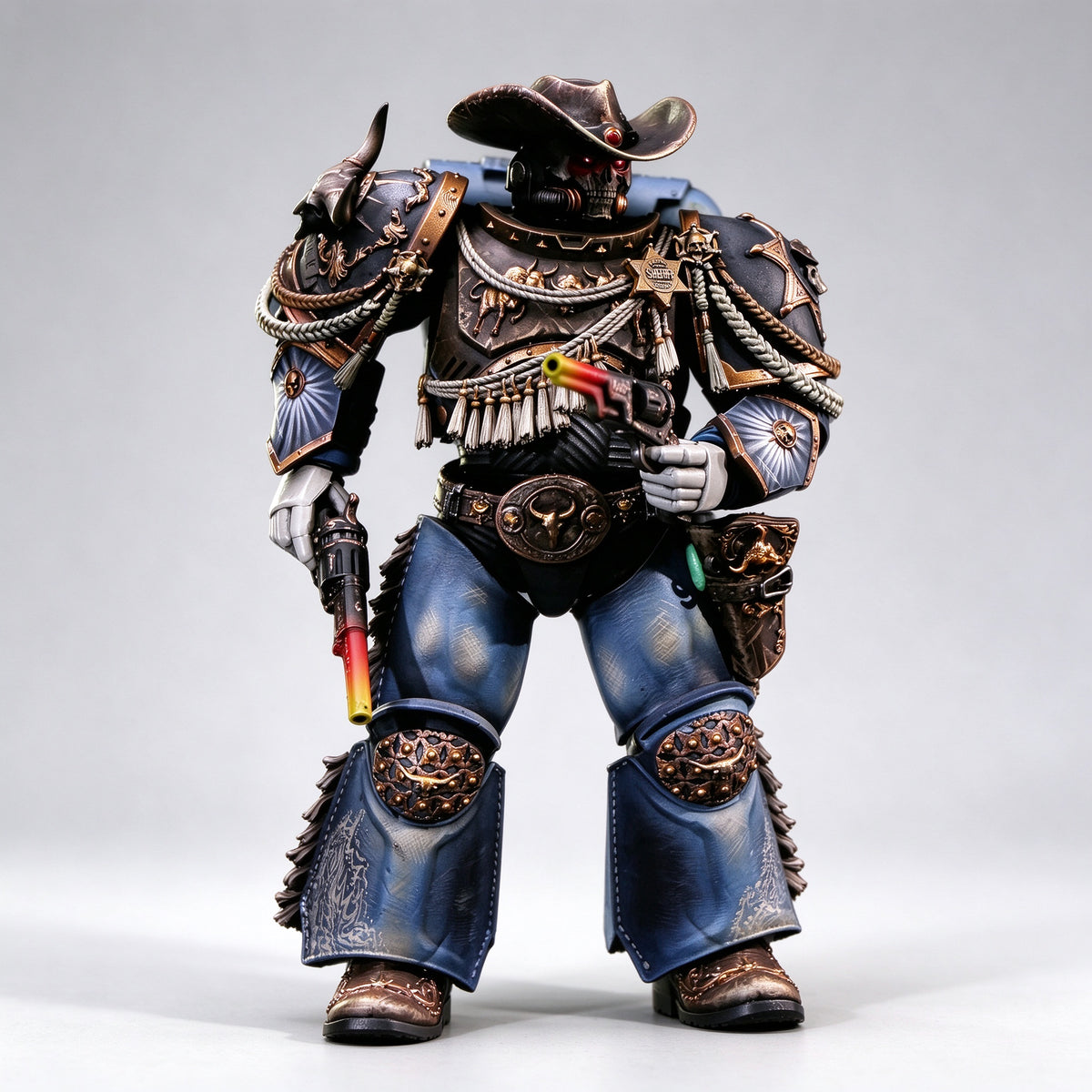 Western Sheriff – Custom Modified Space Marine Collectible（Limited to 10 Pieces Worldwide）